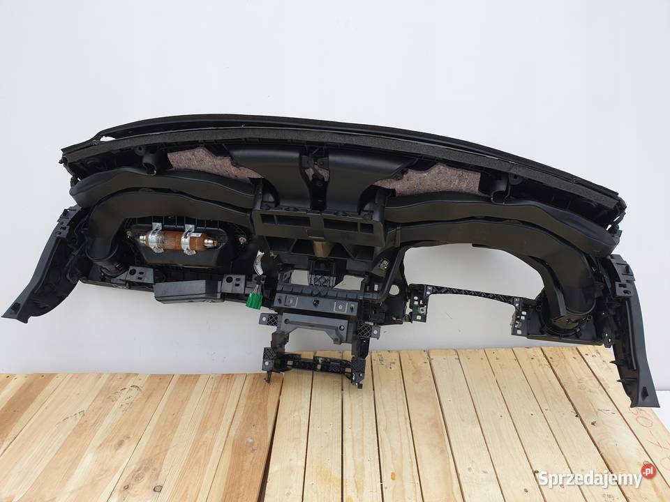 Jaguar XJ X351 DESKA ROZDZIELCZA KONSOLA SKÓRA Rudka