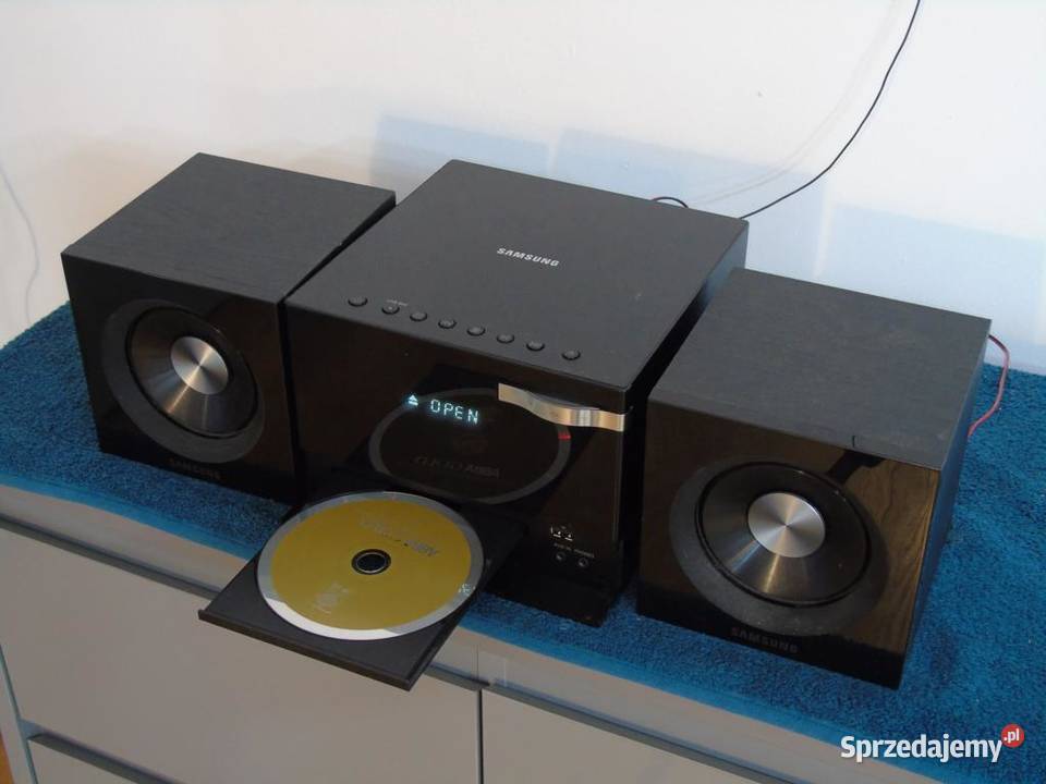 Wieża Samsung z kol USBrec mp3 RDS AUX WYSYŁKA Wieże i miniwieże Jasło