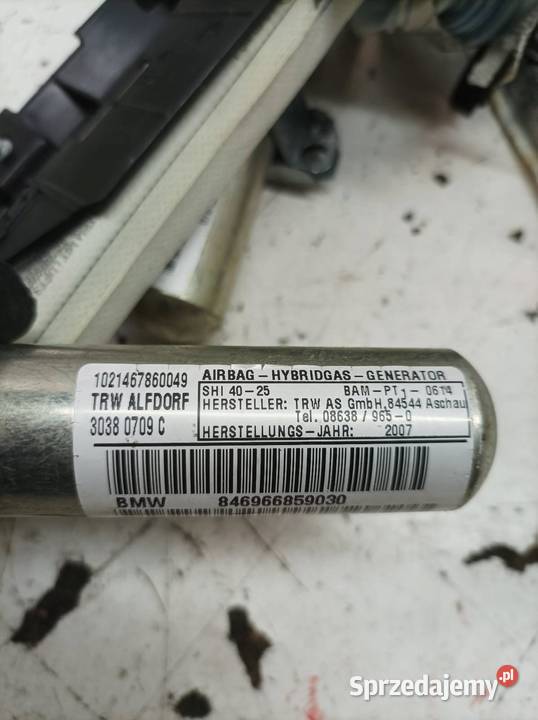 KURTYNA LEWA PRAWA KOMPLET E91 30380709C Bmw świętokrzyskie