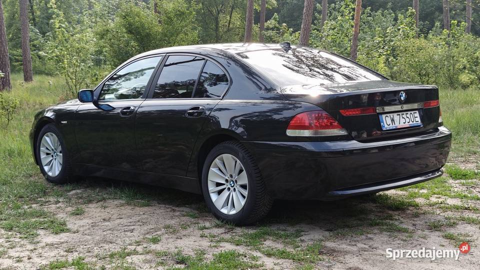 Bogata wersja BMW 730d E65 Rok produkcji 2002 Włocławek