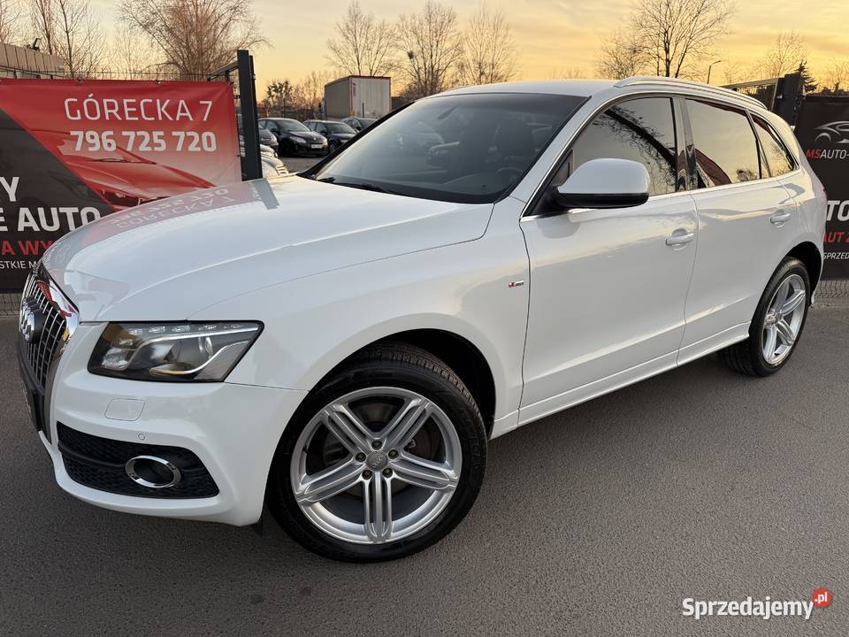Audi Q5 Iwłaściciel Automat Skóry 4x4 SLIne czujnik zmierzchu wielkopolskie Poznań