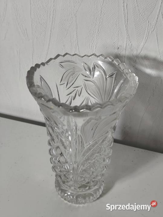 Kryształowy Wazon Anna Htte ANANAS Vintage PRL