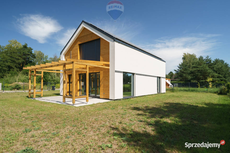 Nowoczesny energooszczędny piękna duża działka siatka mazowieckie Żółwin sprzedam