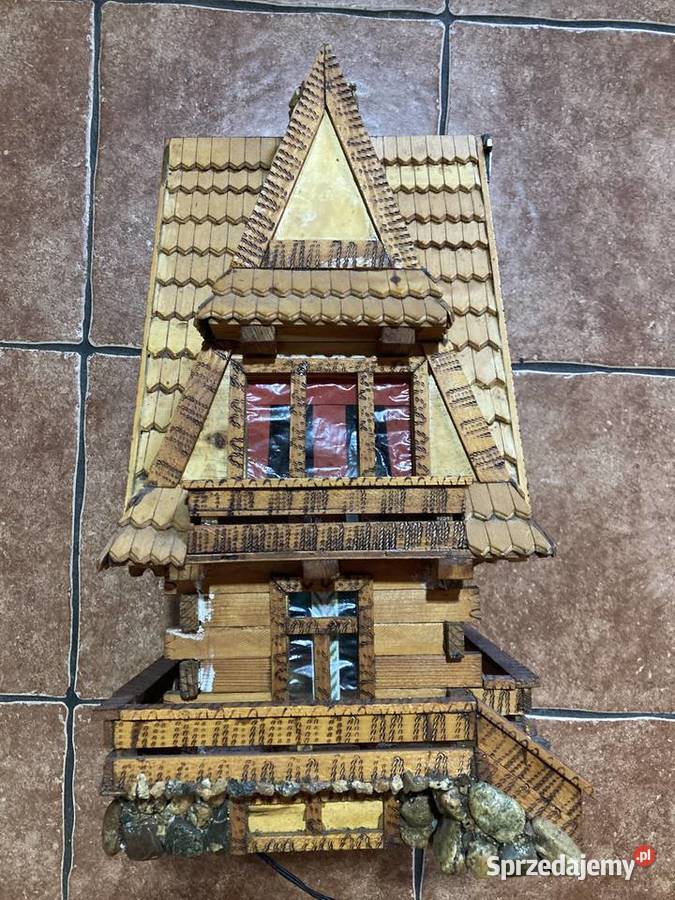 Lampka nocna domek ozdoba