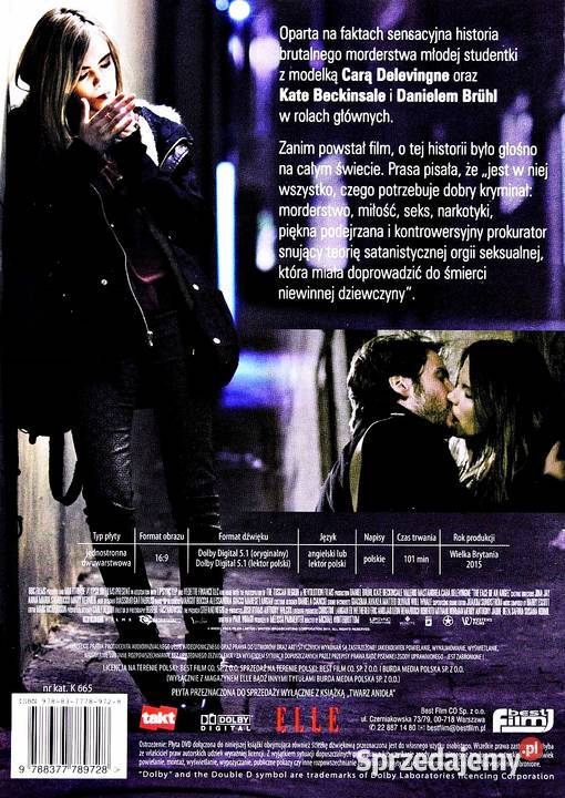 TWARZ ANIOŁA KATE BECKINSALE DVD KS Kalisz