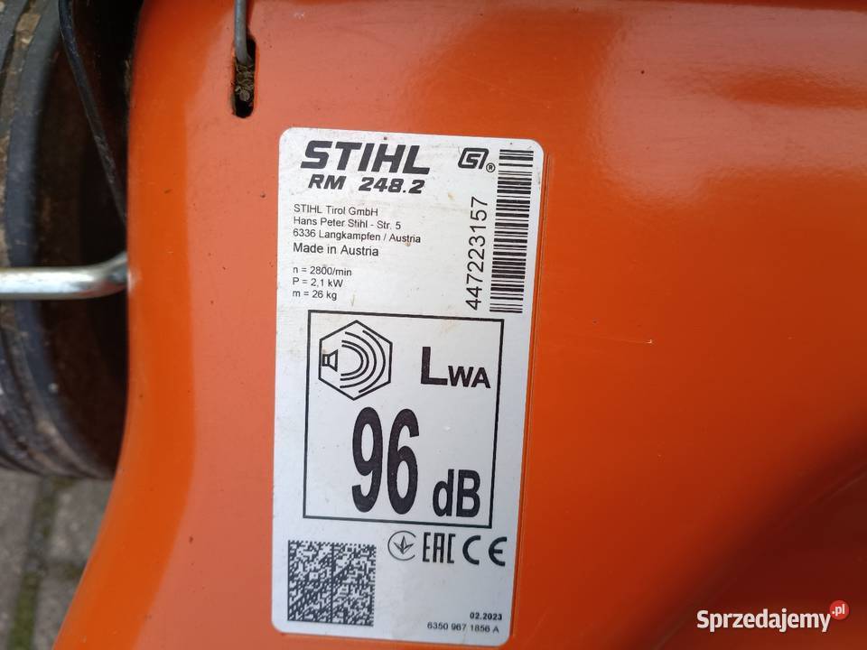 Kosiarka STIHL RM248 Wrocław