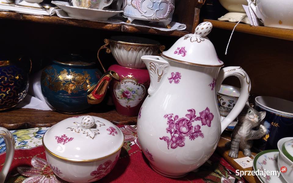 Serwis kawa trio Langenthal Suisse ca 1950 r