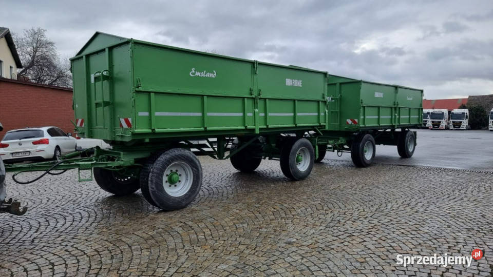 rolnicze Krone KRONE DK225 16 Przyczepa Krone opolskie Głogówek