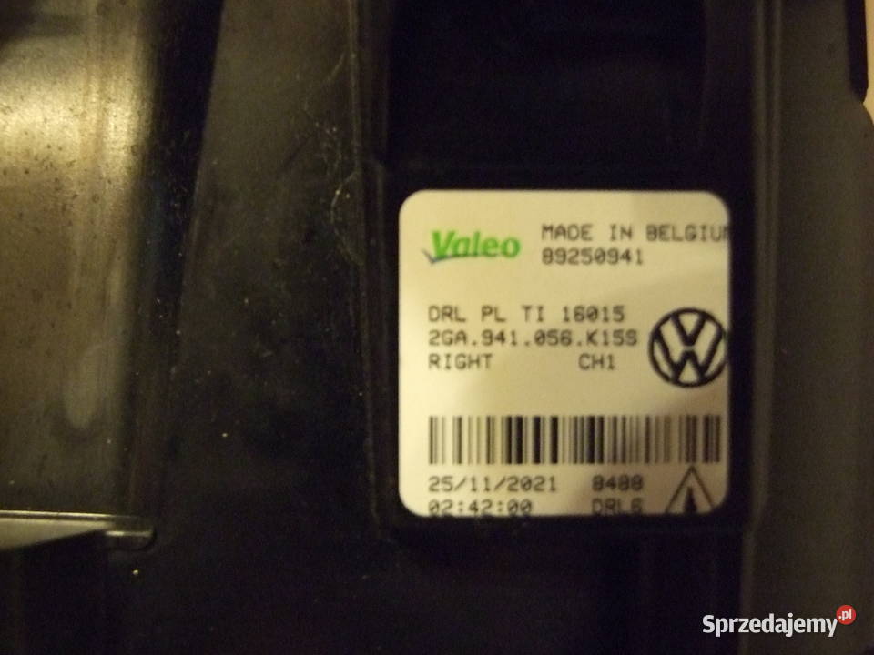 Lampa led volkswagen TROC prawa osobowe Białystok