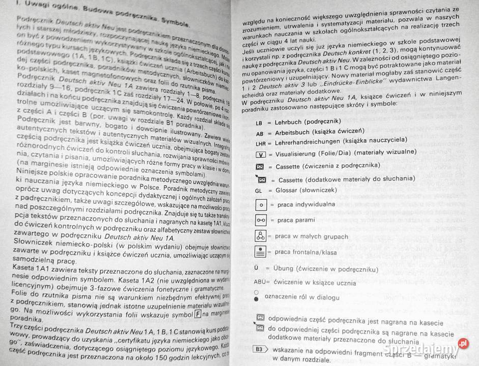 Deutsch aktiv 1A Poradnik metodyczny Neuner Chełm