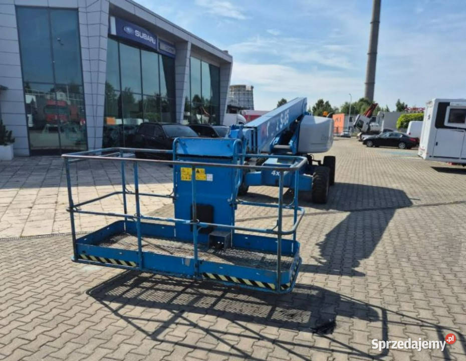 podnośnik koszowy Inna S65 Genie S65 4X4 AŻ 22m 4990h Łaziska Górne