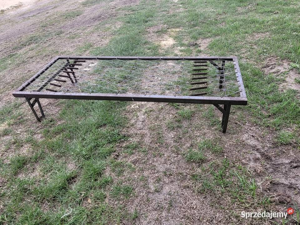 Łóżko metalowe wąskie Łódź sprzedam