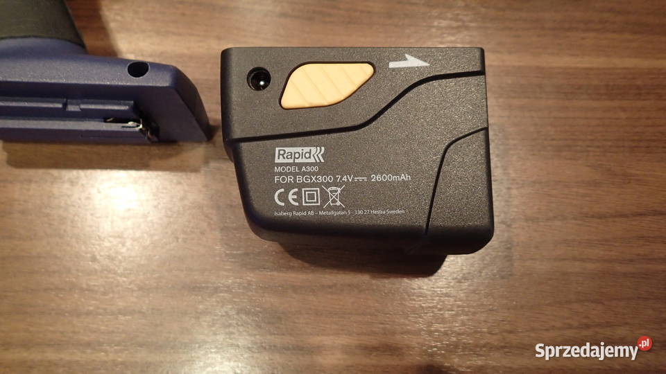 Akumulatorowy pistolet do kleju Rapid BGX300 na śląskie