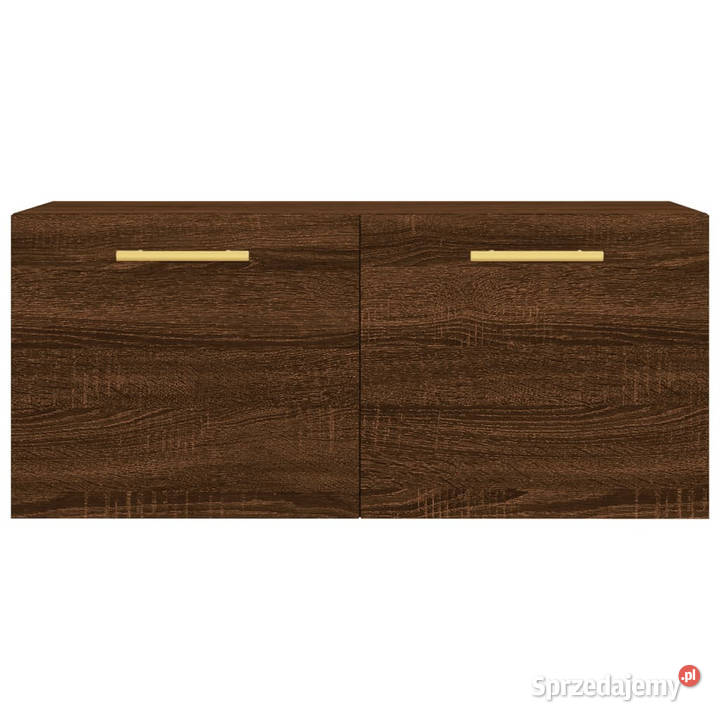 Szafka wisząca brązowy dąb 80x365x35 WM830067 Warszawa sprzedam