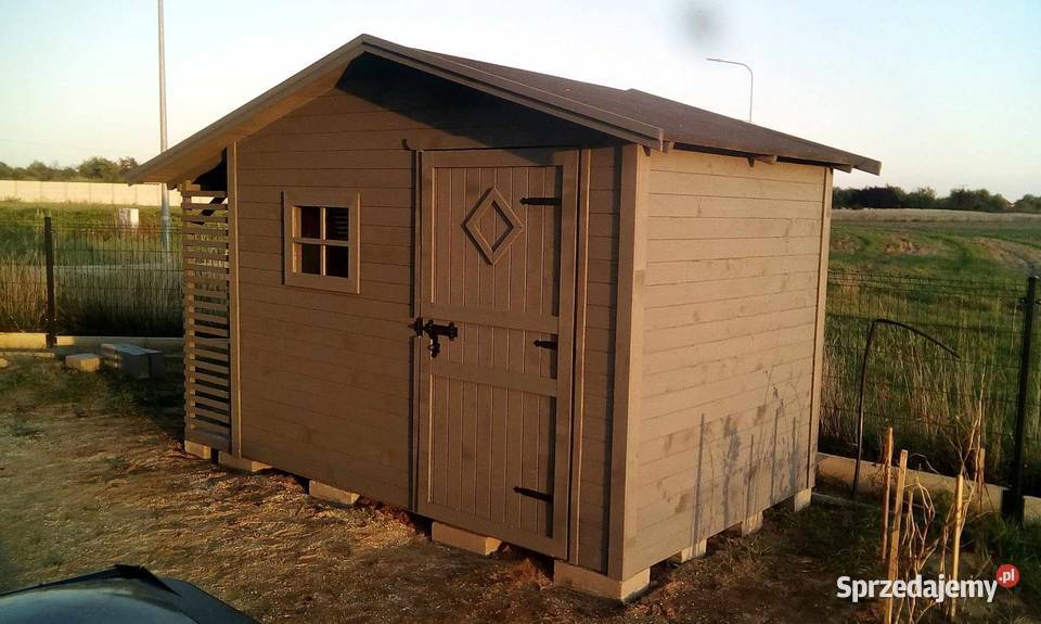 Domek narzędziowy ogrodowy wymiary 3x3 z
