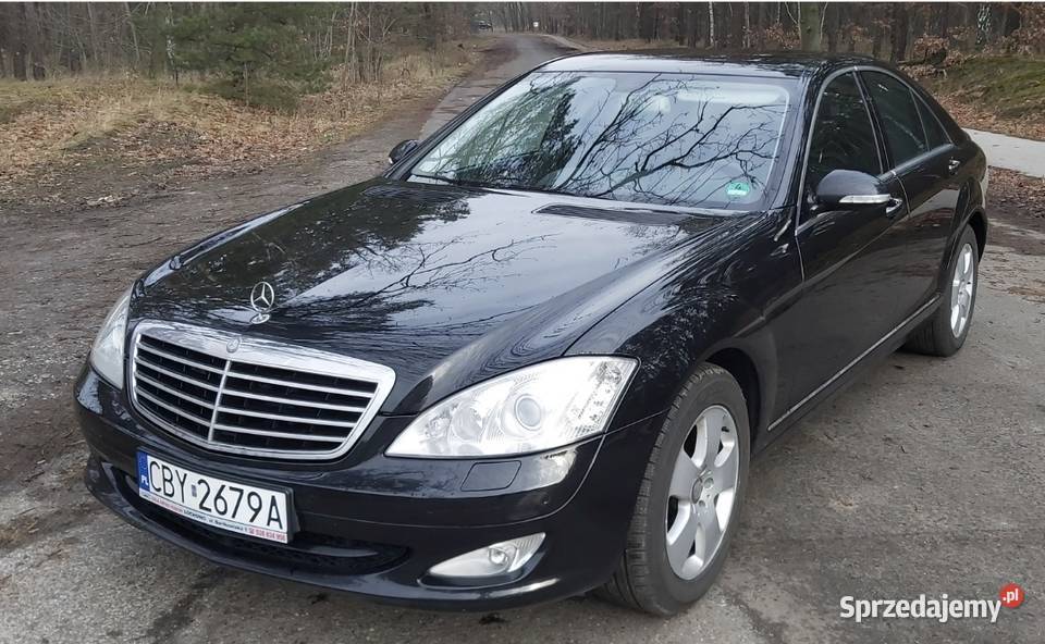 Mercedes s klasa W221 32 CDI reflektory ksenonowe Białe Błota