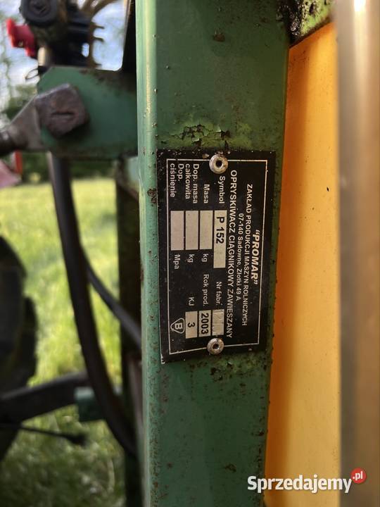 Opryskiwacz Pronar Poświętne