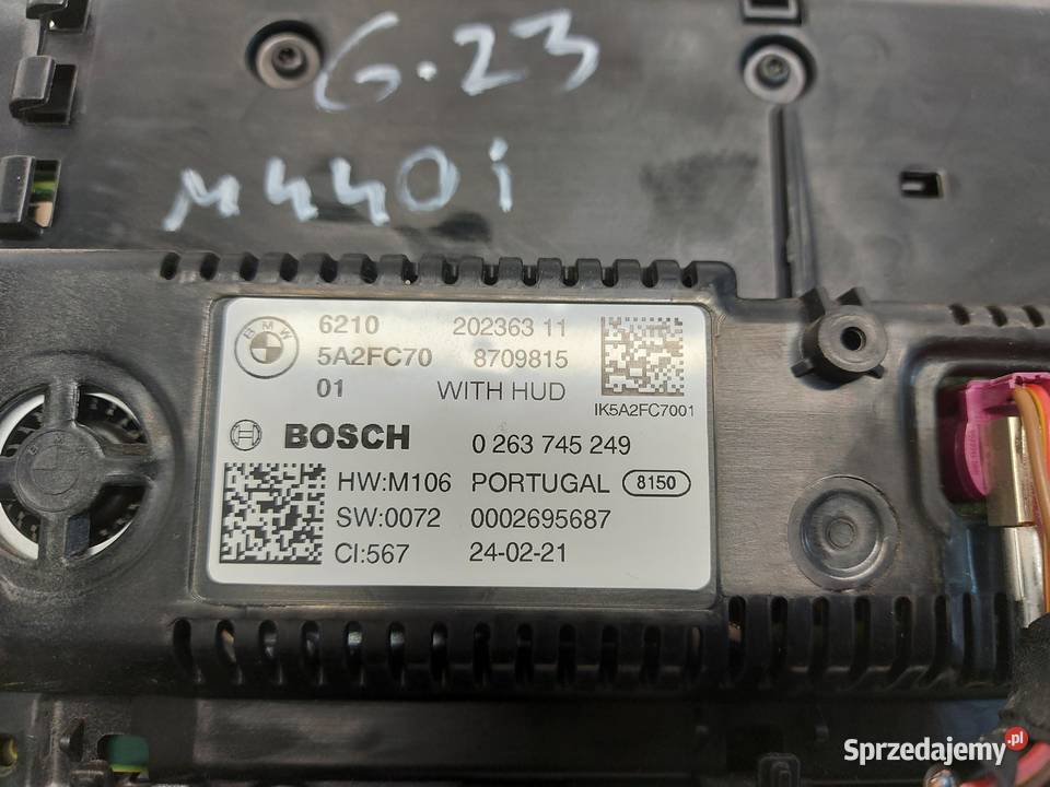 BMW G23 G22 M440i Cabrio Licznik wyświetlacz dolnośląskie sprzedam