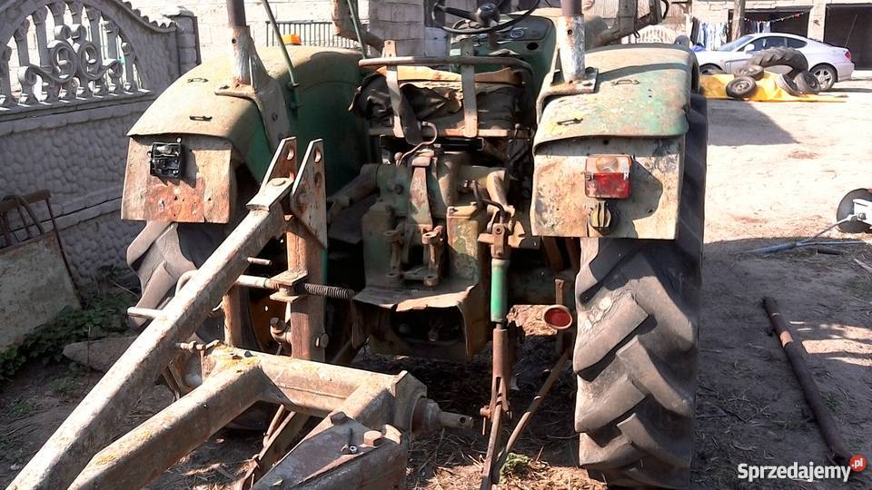 Ciagnik John deere Lanz 500 Kleczew