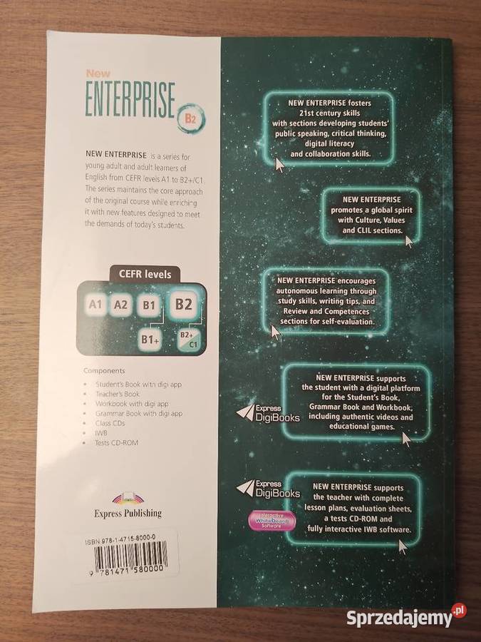 Podręcznik Enterprise B2 Język angielski śląskie Sławków sprzedam