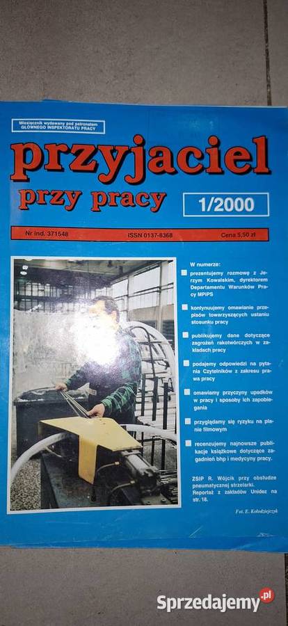 Zestaw czasopism BHP 19972000 Unikatowy klimat Poznań