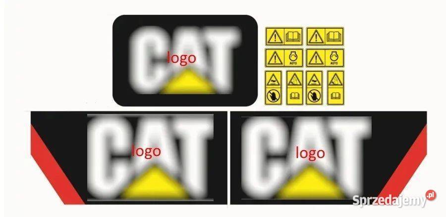 Naklejki Oklejenie CAT 500 KVA Zamiennik Janików sprzedam