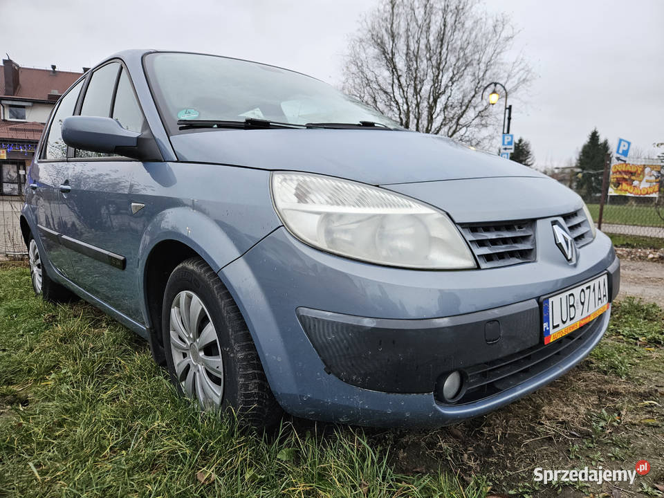 Renault scenic 16 benzynka klima2005r nieuszkodzony Lublin