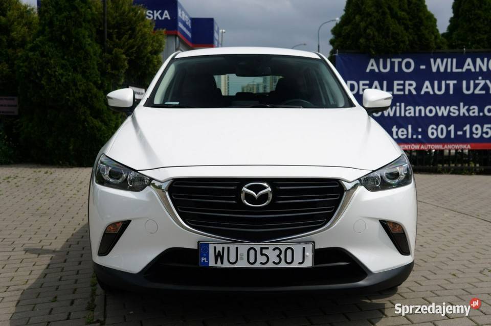 Mazda CX3 gaz LPG, biała perła, salon Polska, gwarancja