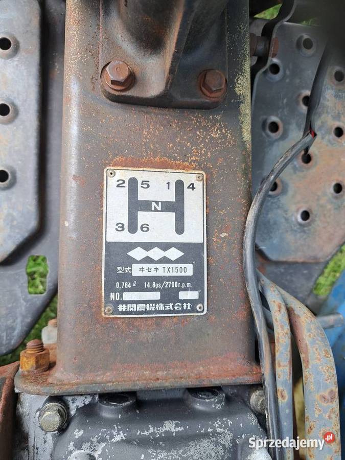Traktorek iseki tx1500