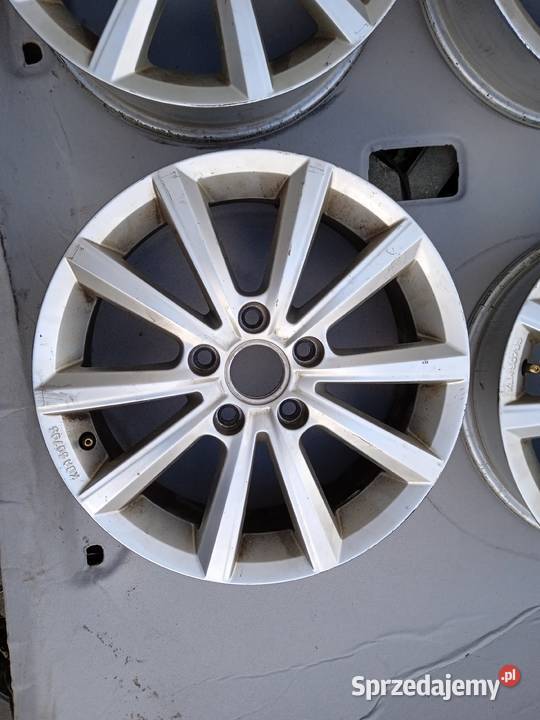 4 felgi aluminiowe 6J 16 ET 48 do golfa z 2018 Motoryzacja Otwock