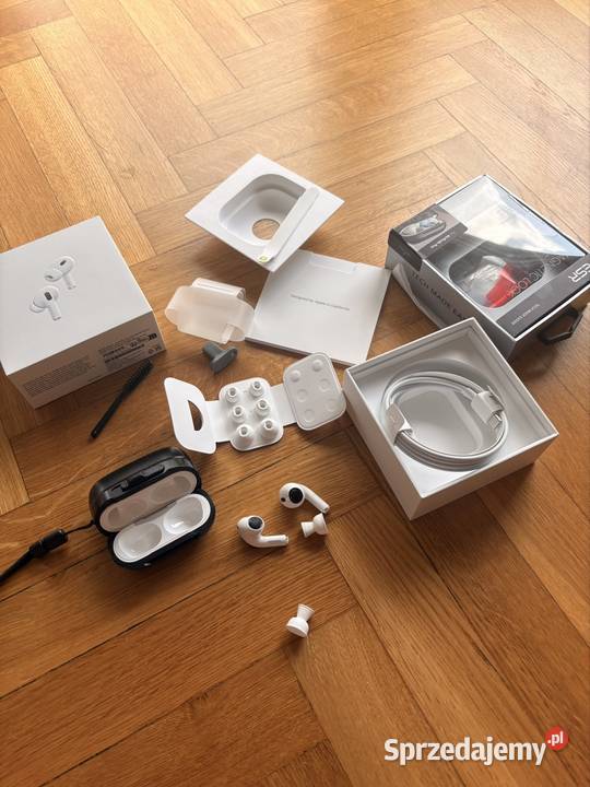 Oryginalne Apple AirPods Pro 2 ANC i etui ESR