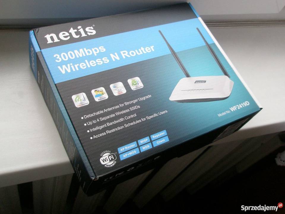Nowy router Netis N300 WF2419D Ostrołęka