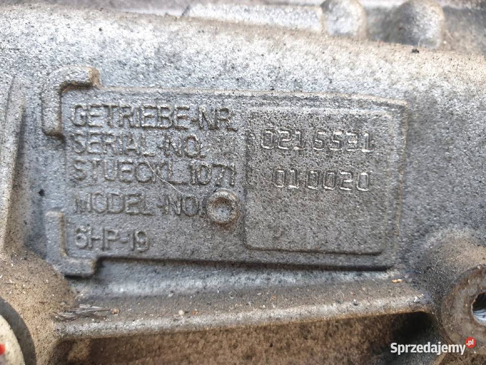 AUTOMATYCZNA SKRZYNIA BIEGÓW BMW E87 20 i Skrzynie biegów manualne