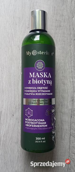 Mysterium Maska do włosów z biotyną 300ml
