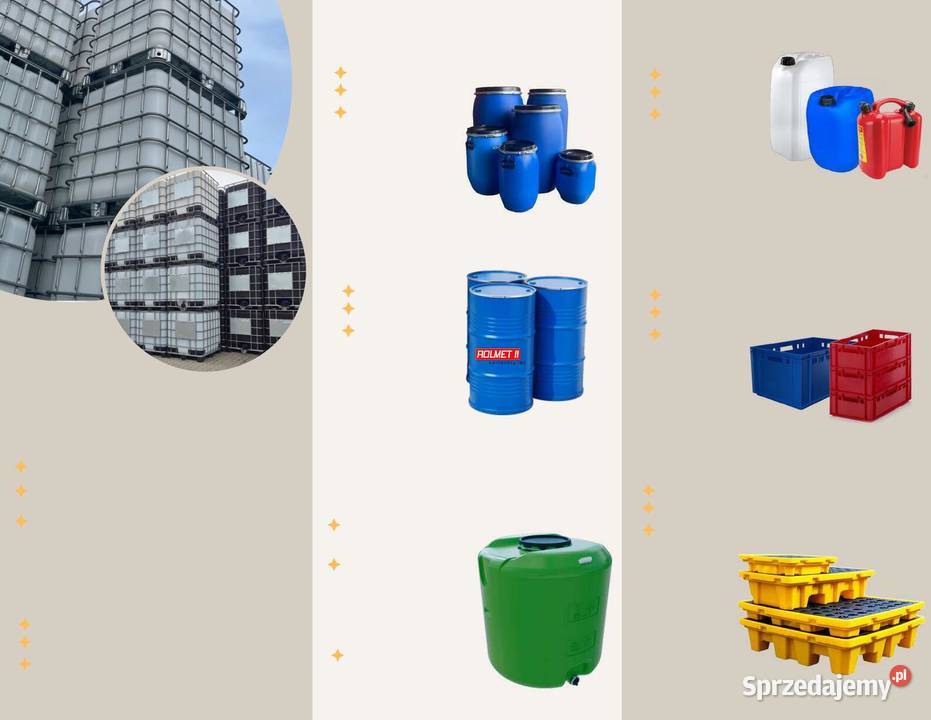 ROLMETT II ZBIORNIKI IBC nowe używane reco