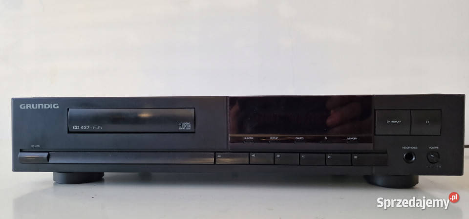 odtwarzacz kompaktowy CD player Grundig CD437 CD Międzychód sprzedam