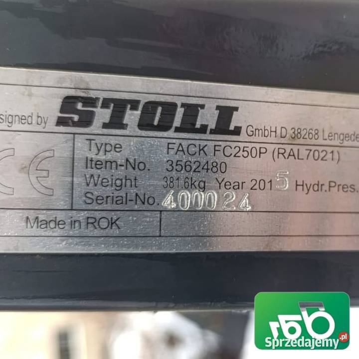 Ładowacz Czołowy Tur Stoll FC 250P Compactline Wilkowo