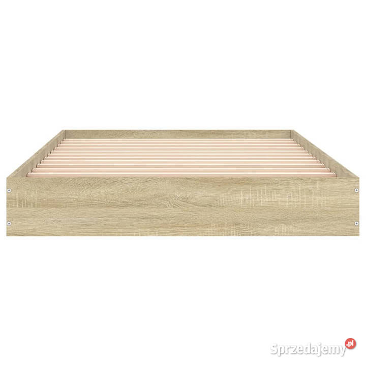 Łóżko bez materaca dąb sonoma 100x200 WM842058 mazowieckie Warszawa