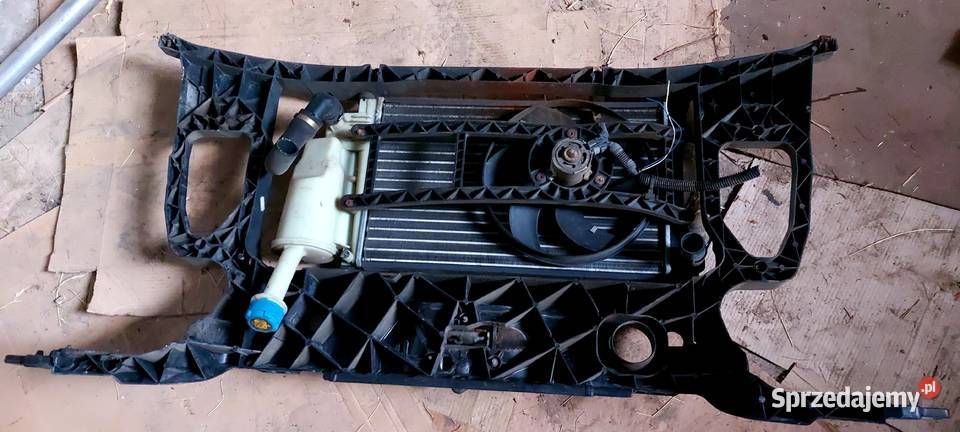 Pas przedni z chlodnica kompletny fiat panda II osobowe Siewierz sprzedam