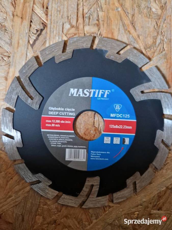 Tarcza diamentowa Mastiff MFDC125 125x222 Głogowa