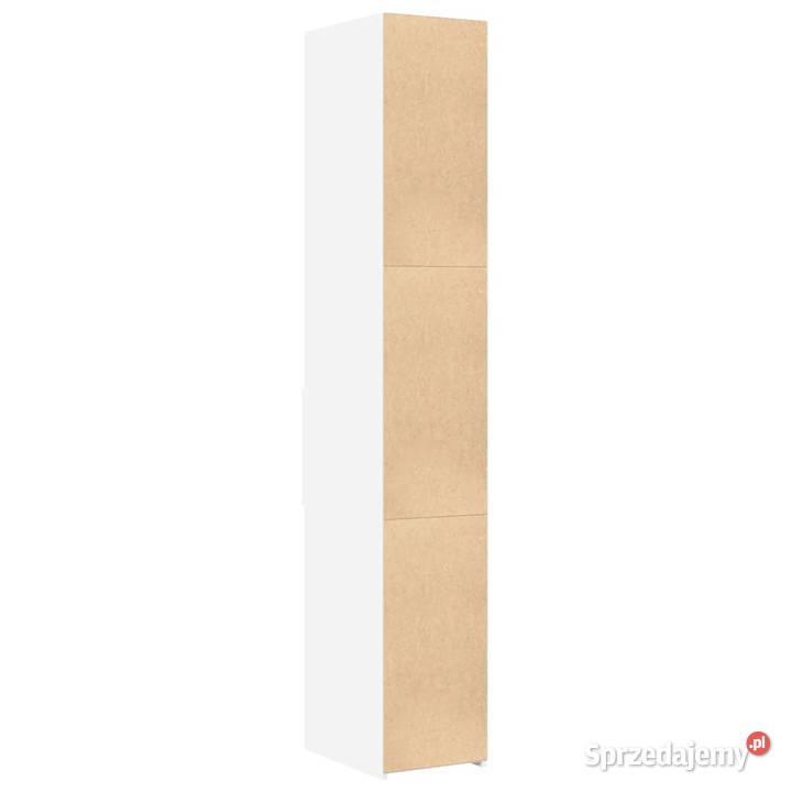 Wysoka szafka biała 30x425x185 materiał Meble Warszawa sprzedam