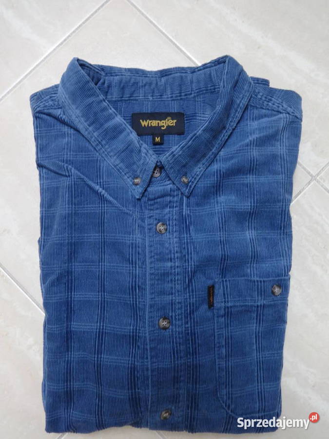 Koszula sztruksowa męska Wrangler Odzież codzienna Moda i Styl Tomaszów Mazowiecki