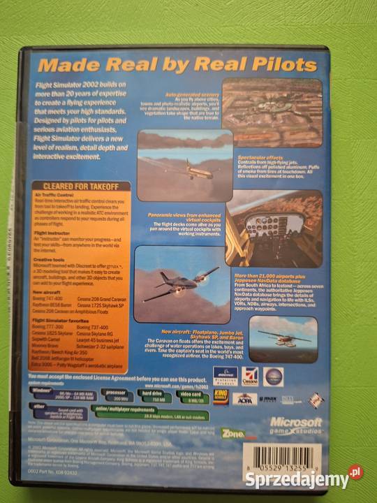 Microsoft Flight Simulator 2002 Professional Warszawa