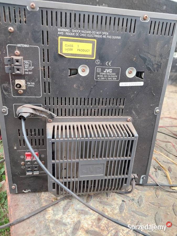 Wieża JVC Mx d352tr 3 DISK kasety radio Czernikowo