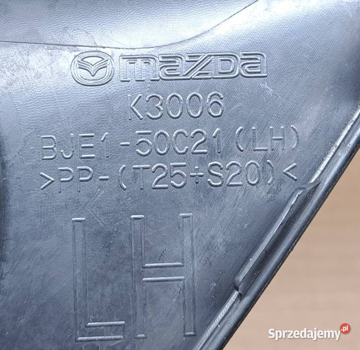 KRATKA HALOGENU LEWA MAZDA III 3 20132017 Pozostałe Motoryzacja dolnośląskie Mielęcin