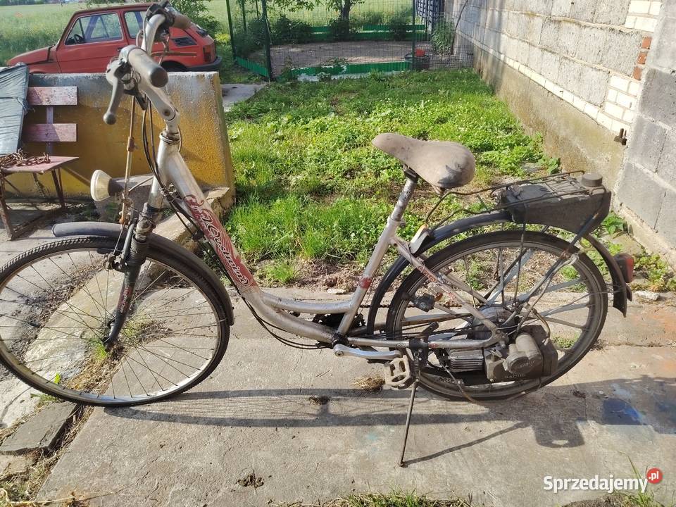 Rower z Silnikiem Sachs Spalinowy Miejskie Kłodawa