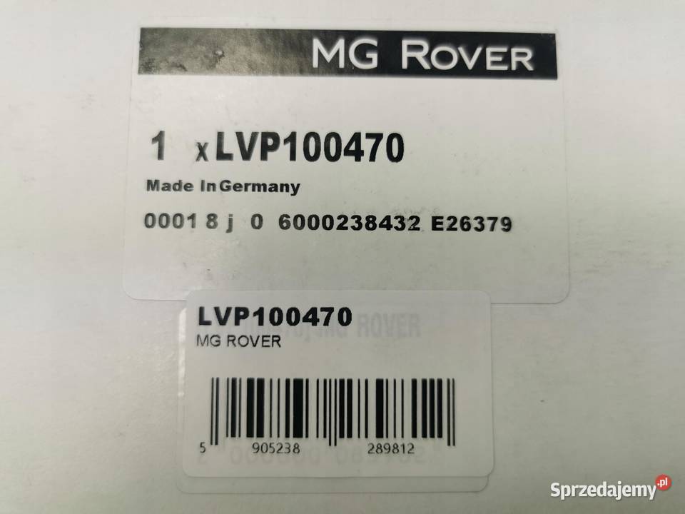 USZCZELKA POKRYWY ZAWORÓW LAND ROVER FREELANDER