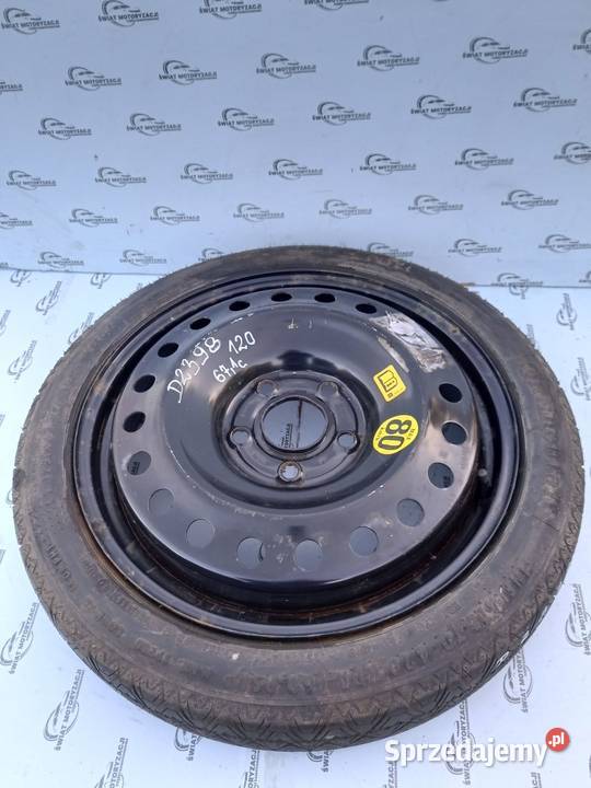 OPEL INSIGNIA A koło dojazdowe 12570 R17 98M Kielce