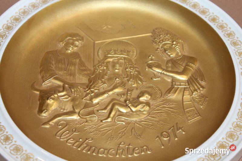 Medalion obrazek do zawieszenia Hutschenreuther Szczecin
