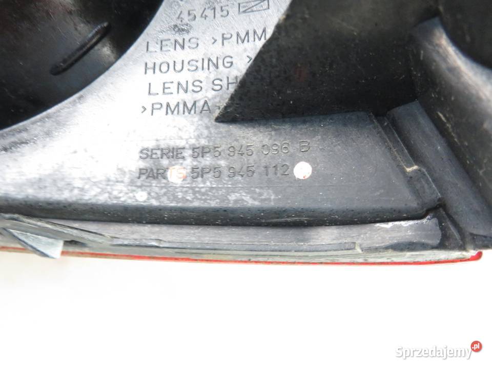 LAMPA PRAWA TYLNA SEAT TOLEDO III 5P5945112